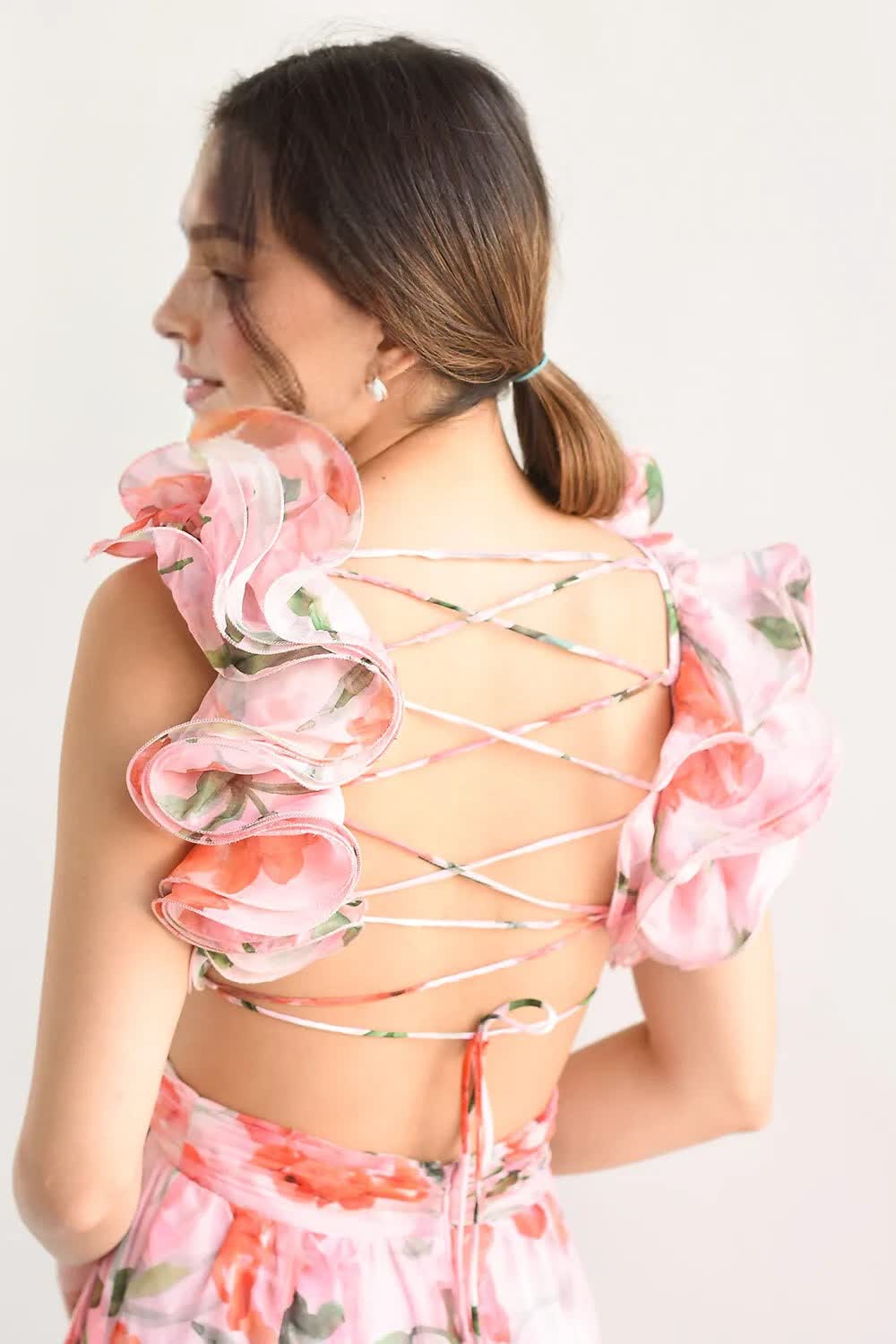 Élégance Fleurie™ – Sexy Floral Dress