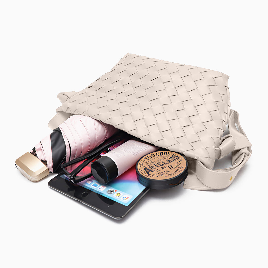 Ciara Woven Shoulder Bag