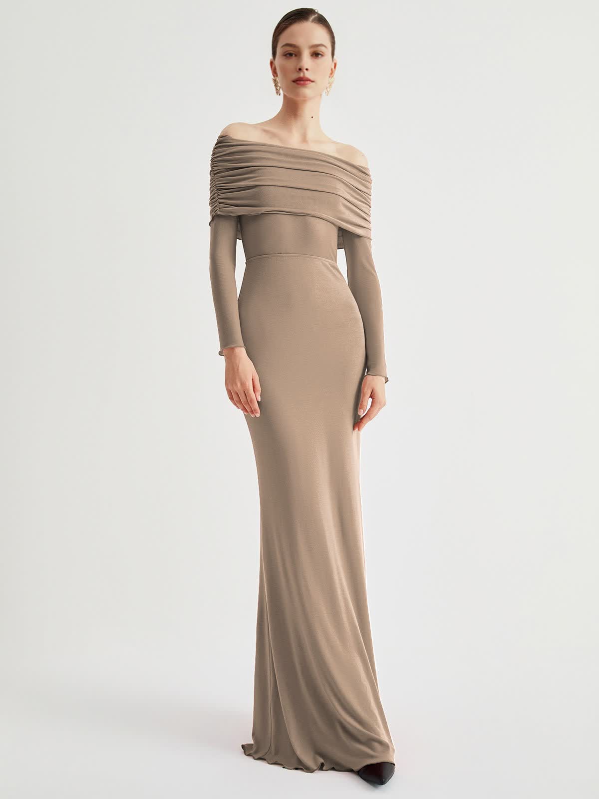 Isalina™ Off-Shoulder Maxi Dress
