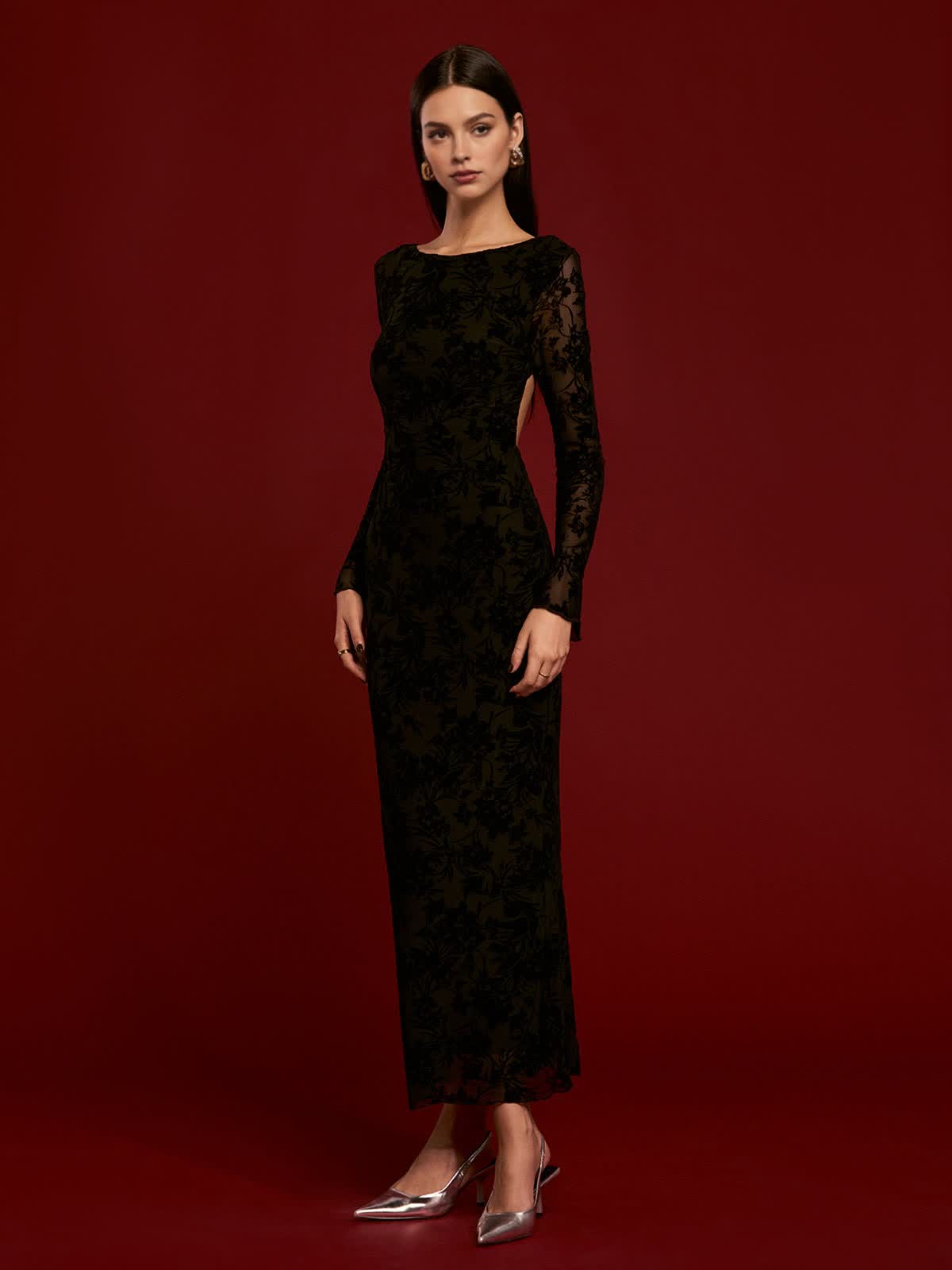 Celestine™ Velvet Maxi Dress