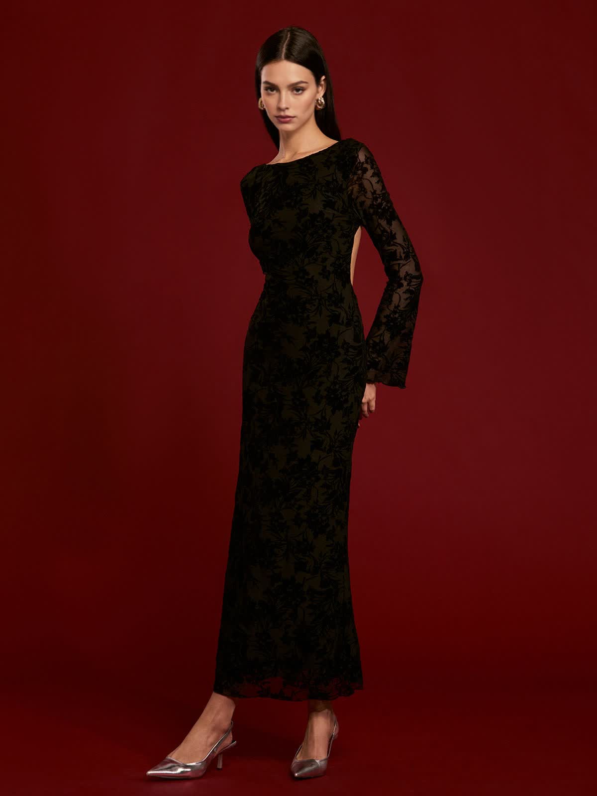 Celestine™ Velvet Maxi Dress