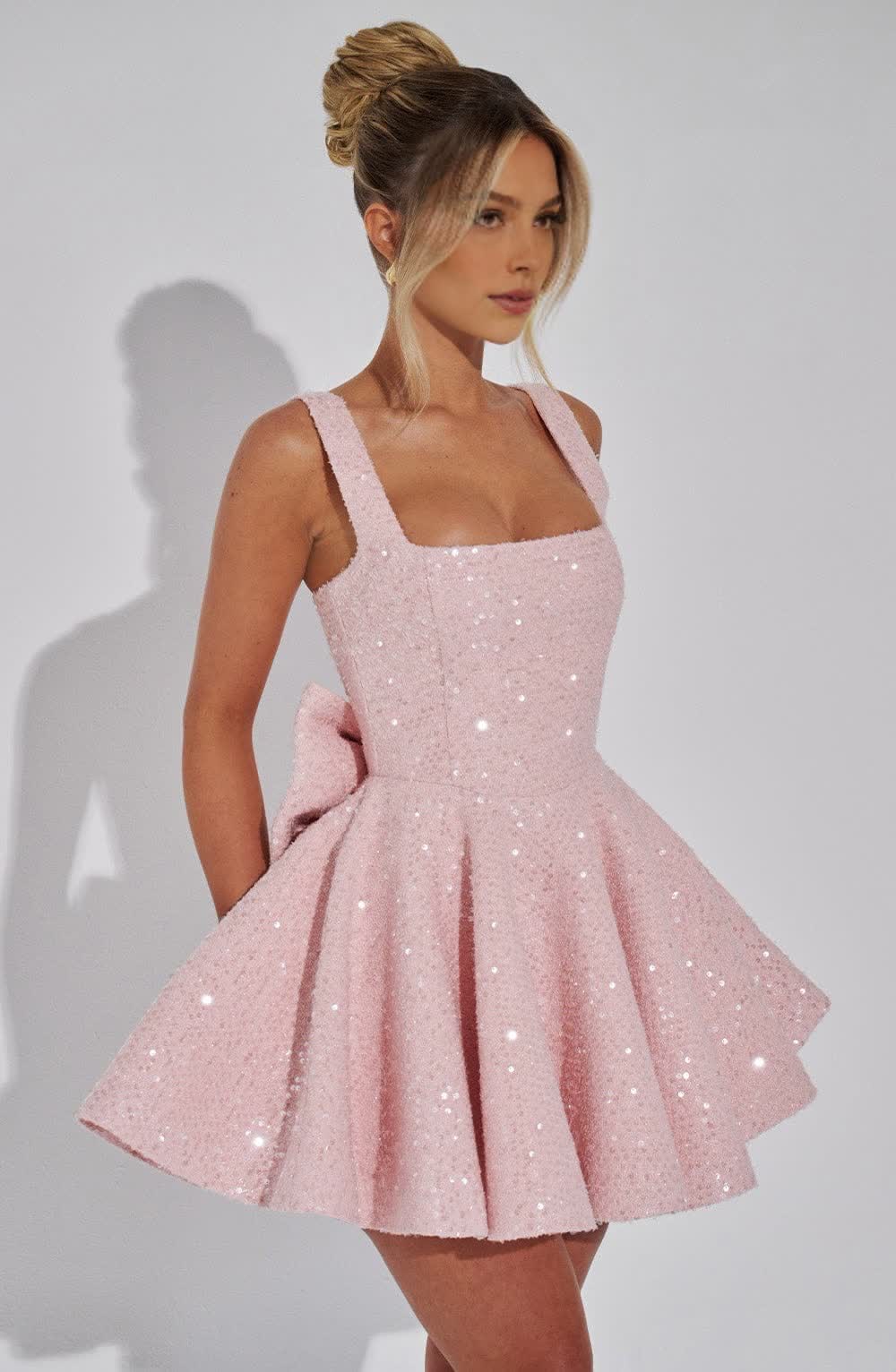Seraphina™ Mini Dress - Blush