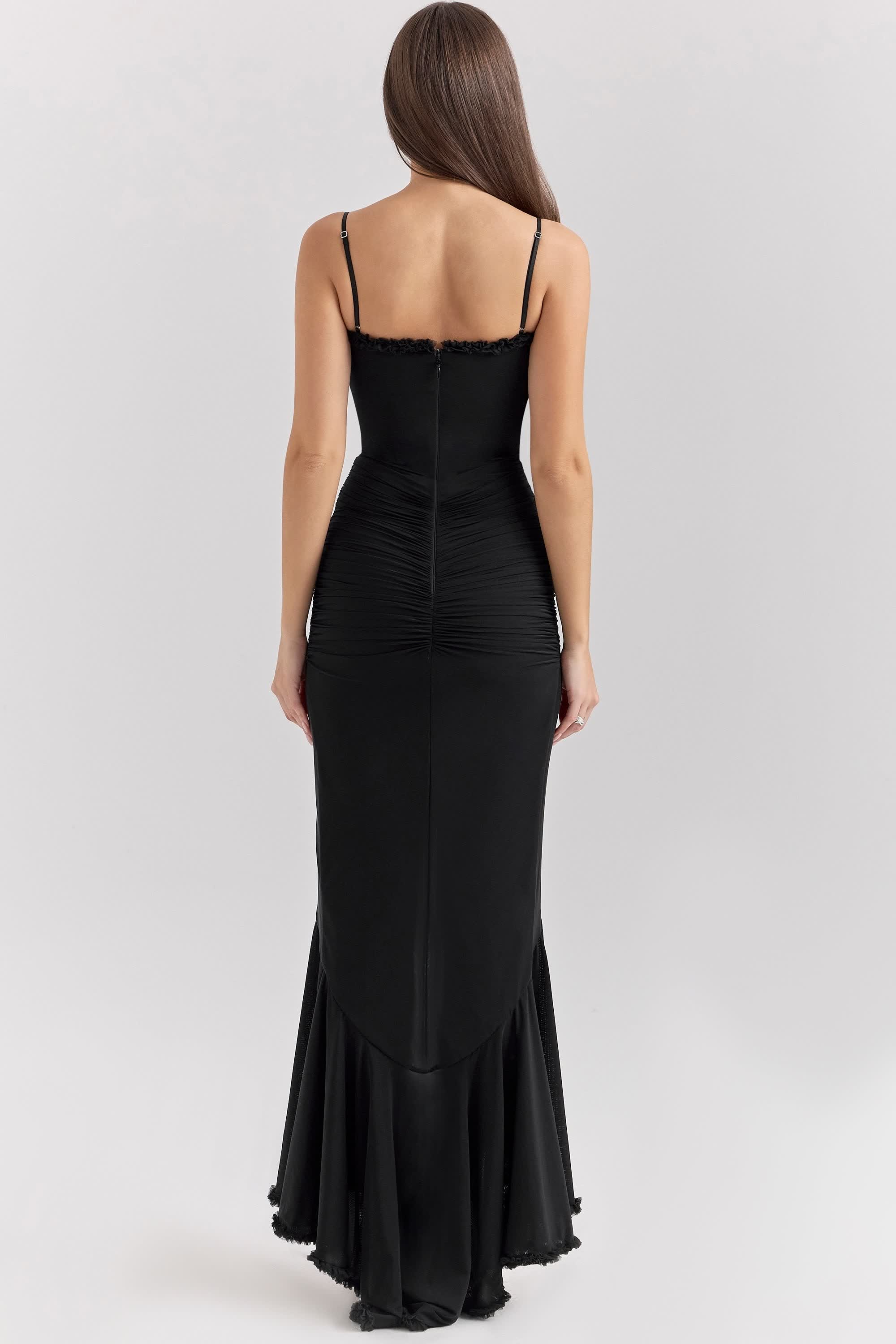 Celiné Maxi Dress - Black