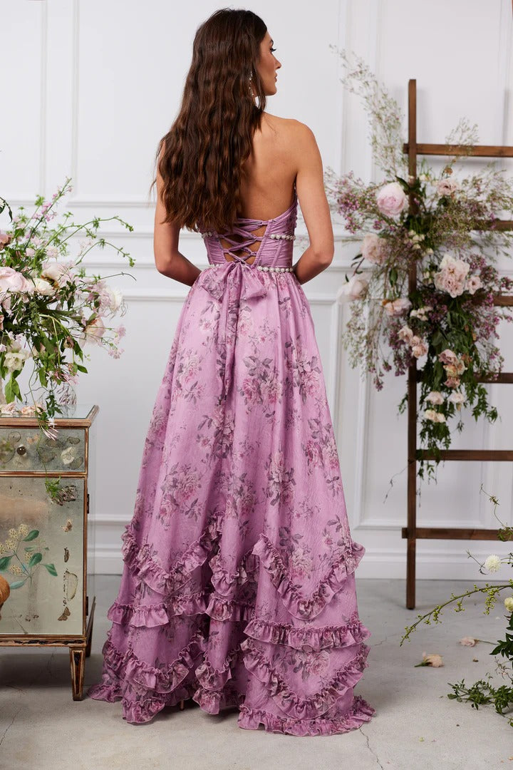 Scarlette™ – Lilac Tapestry Rose Dress