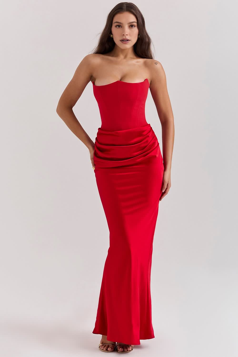 ASTORIA™ MAXI DRESS - RUBY