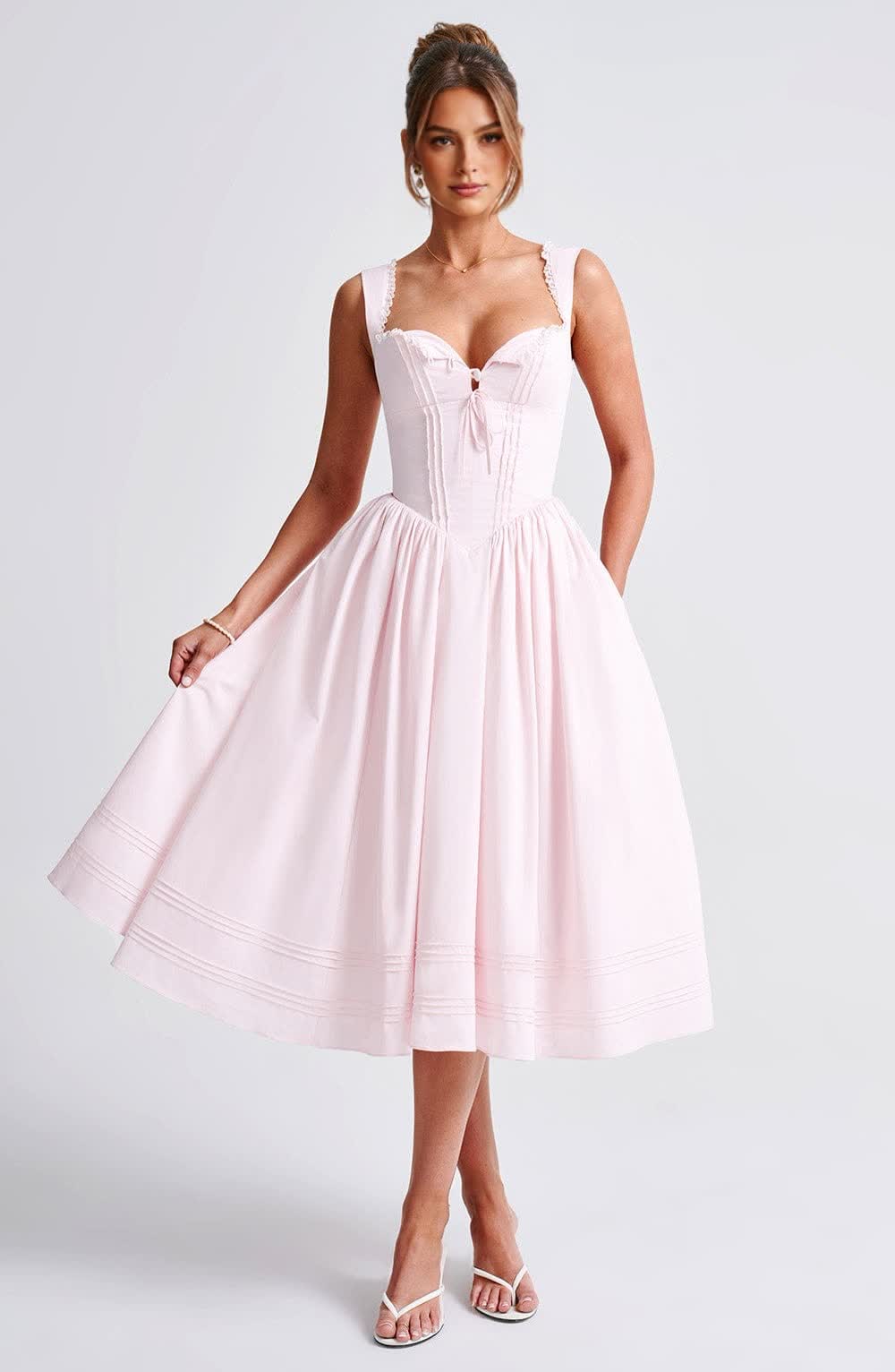 Violetta™ Midi Dress - Blush