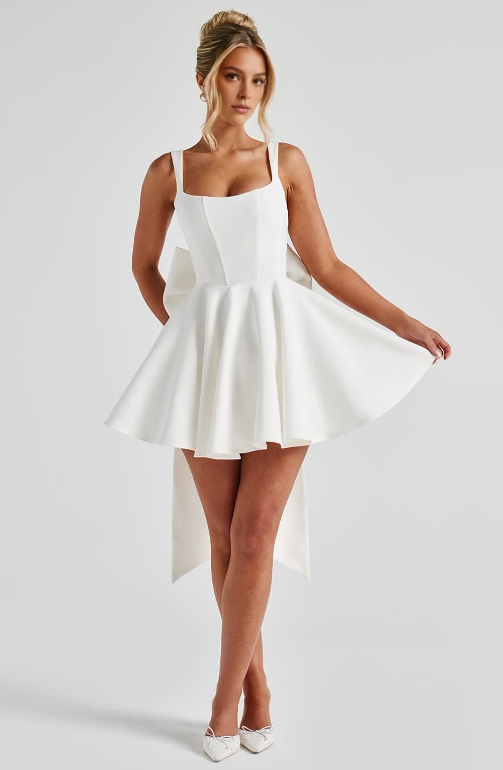 Seraphina™ Mini Dress - Ivory