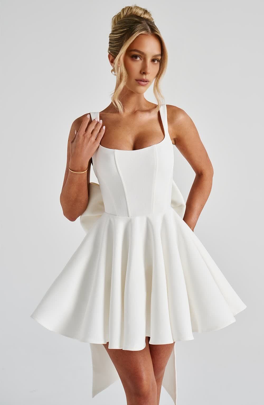 Seraphina™ Mini Dress - Ivory