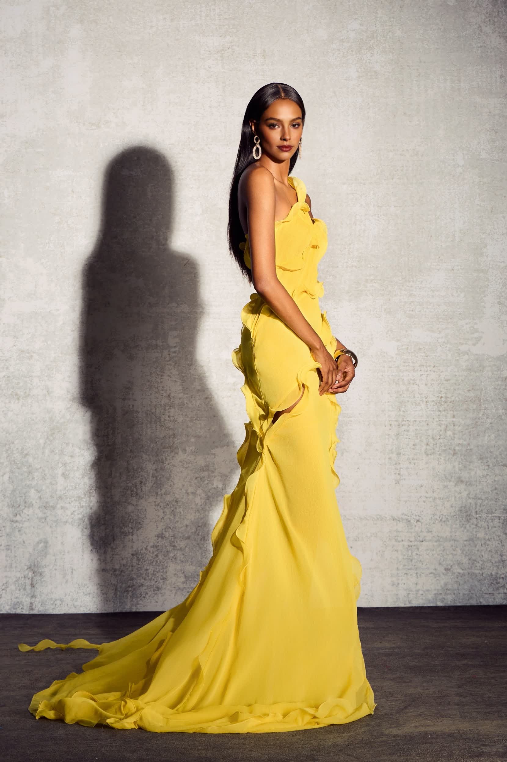 Gloréa™ One-Shoulder Maxi Dress