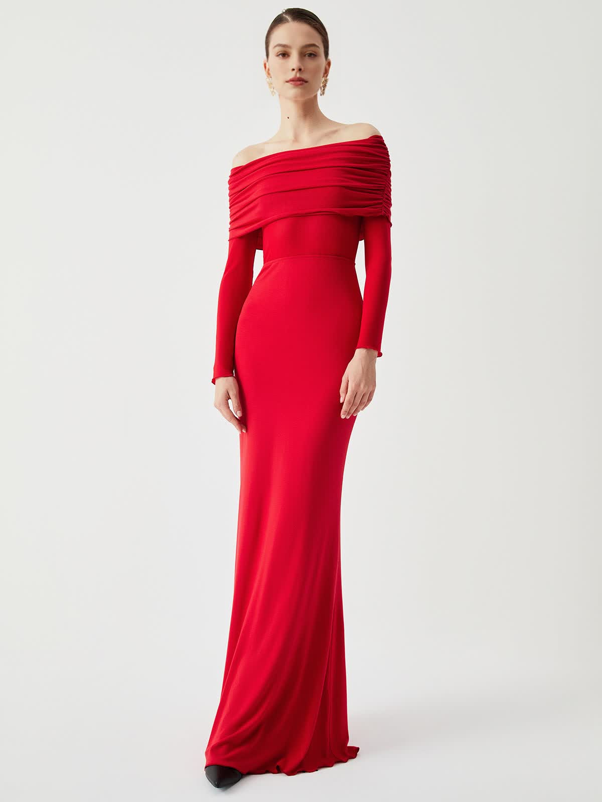 Isalina™ Off-Shoulder Maxi Dress