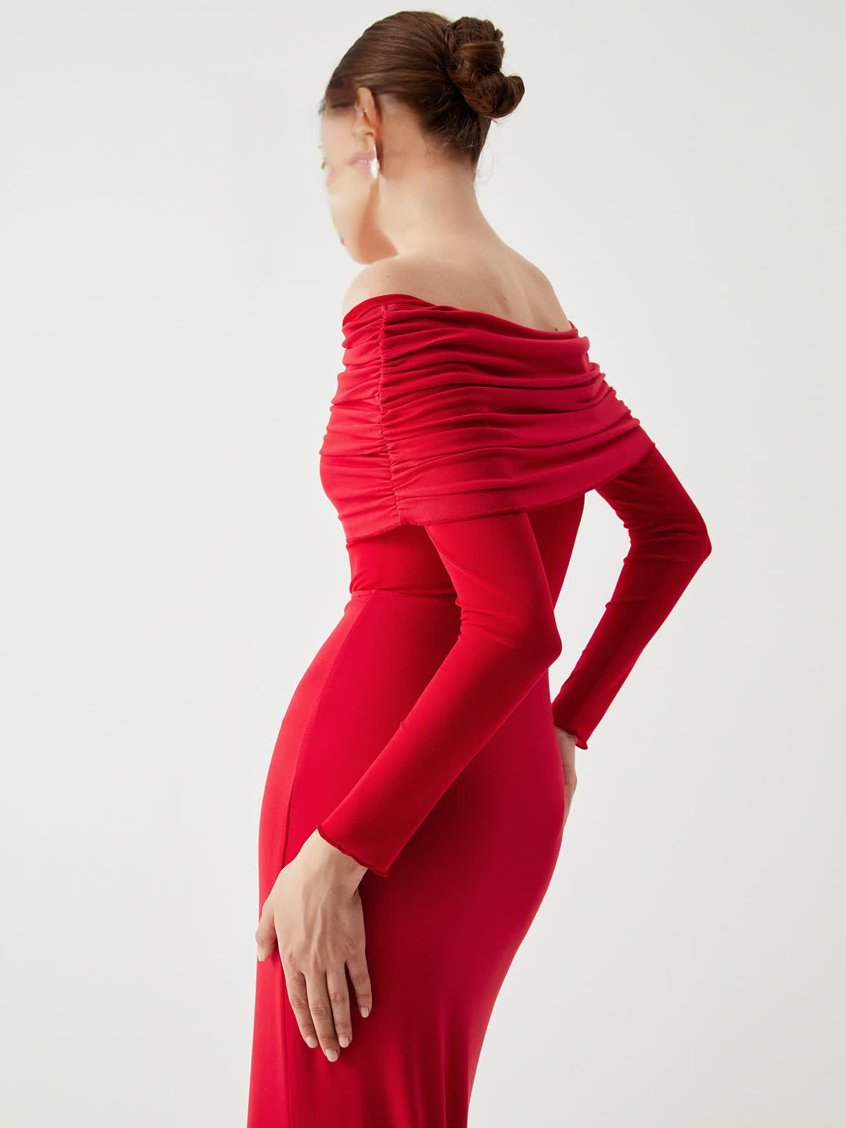 Isalina™ Off-Shoulder Maxi Dress