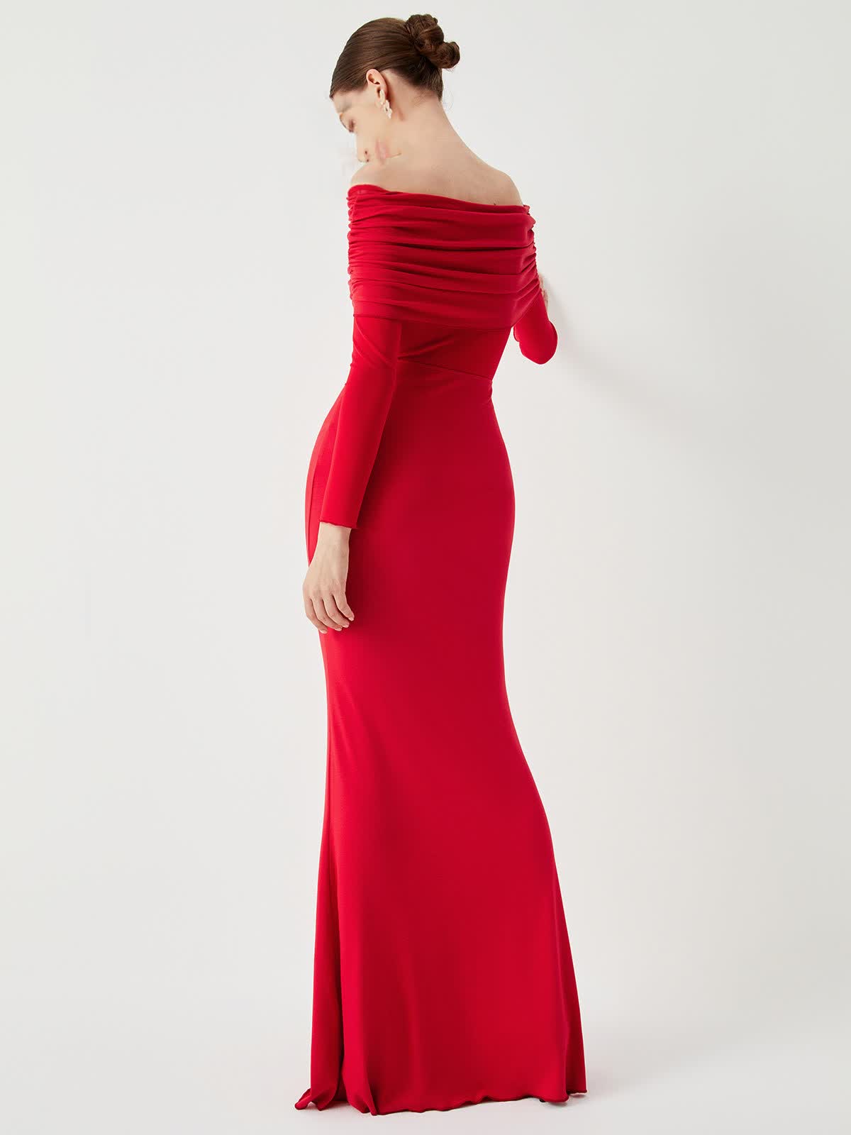 Isalina™ Off-Shoulder Maxi Dress