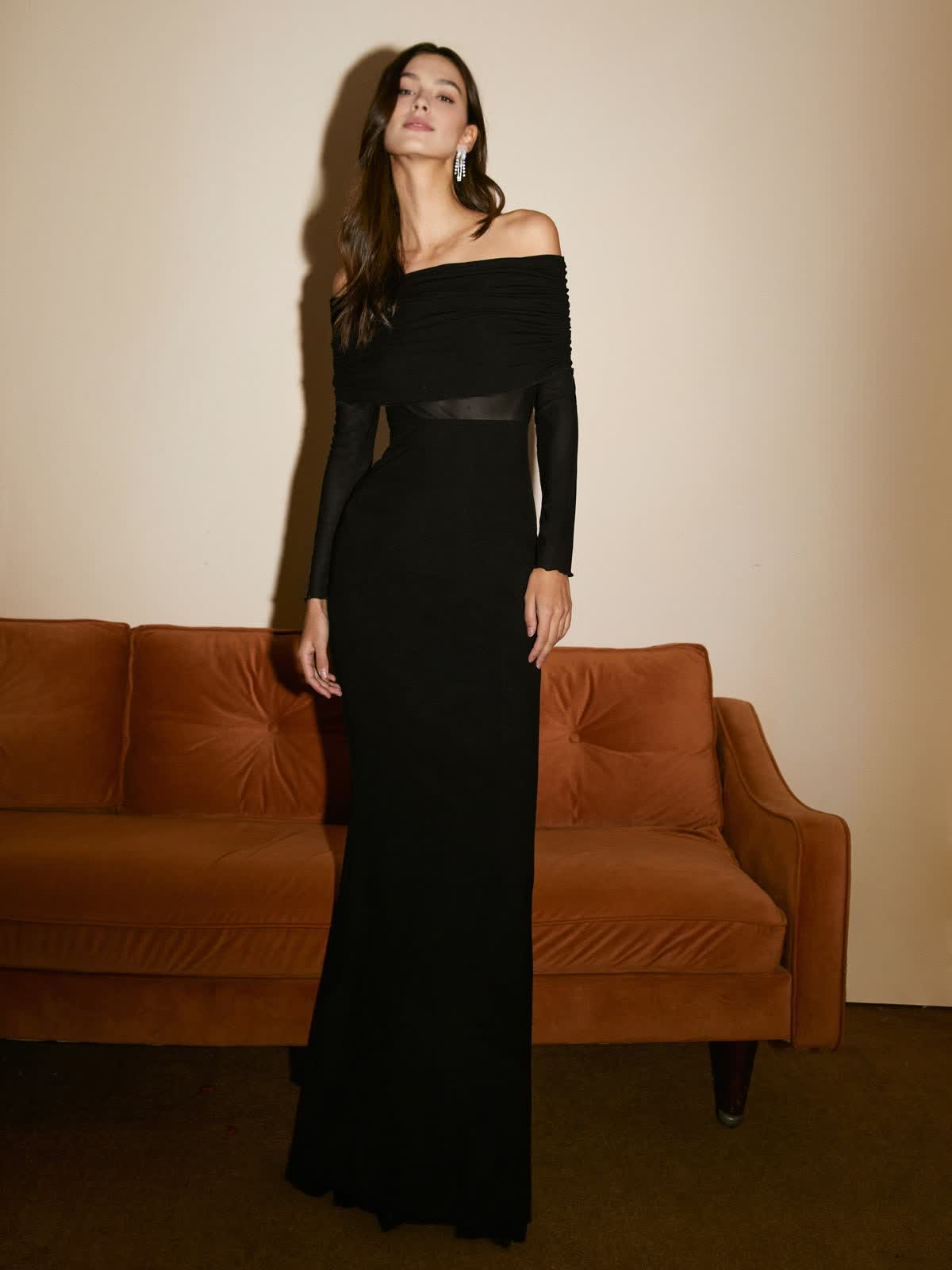 Isalina™ Off-Shoulder Maxi Dress