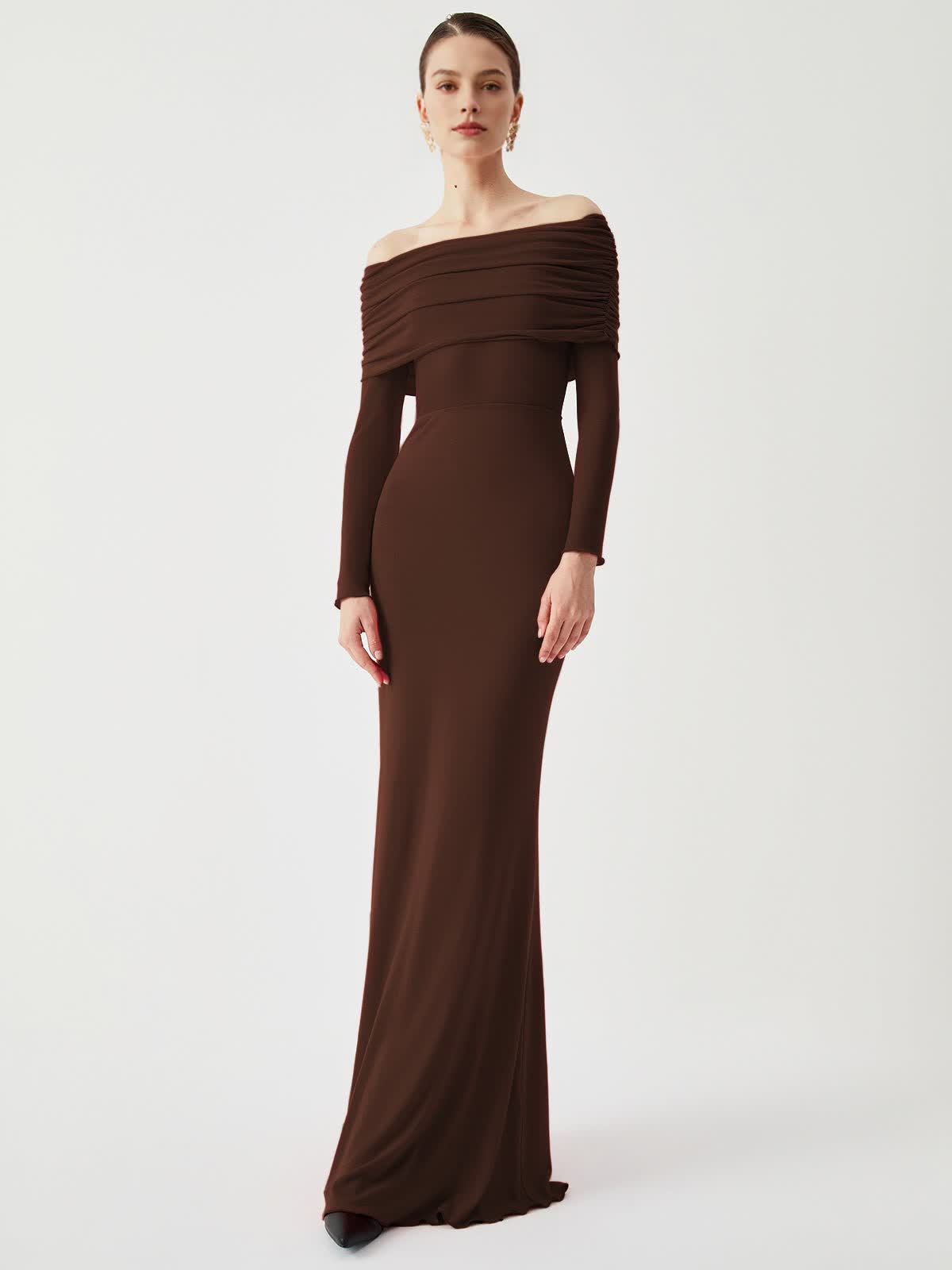Isalina™ Off-Shoulder Maxi Dress