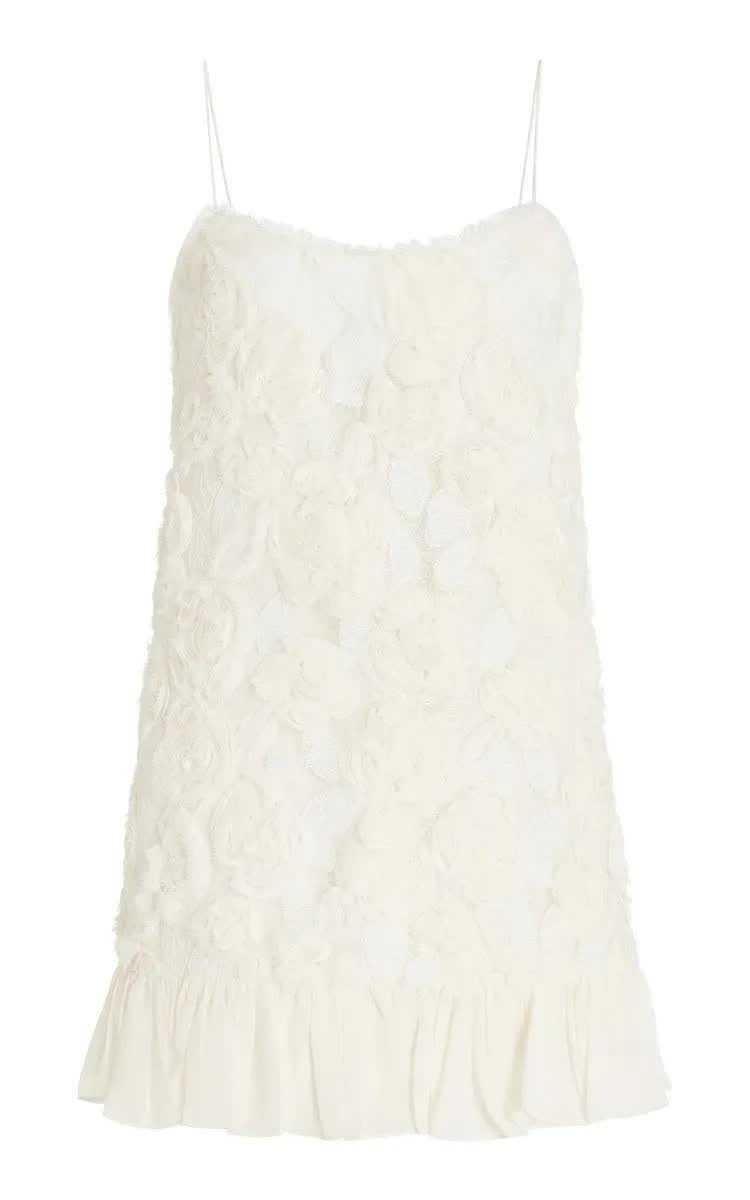 Seraphina™ Blush Petal Chiffon Mini