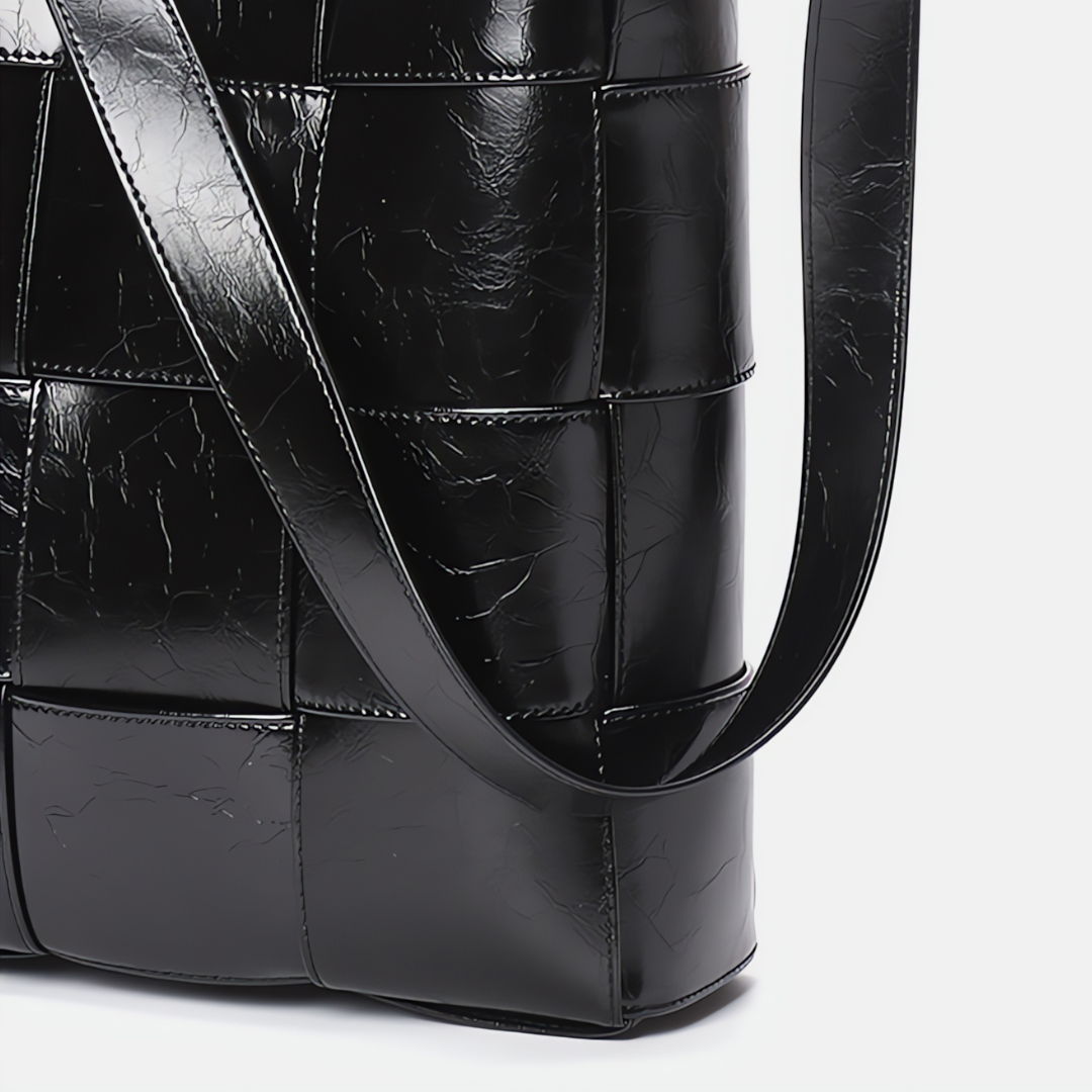 Natalie Woven Shoulder Bag