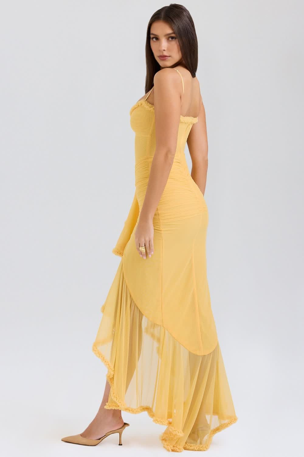 Celiné Maxi Dress - Apricot