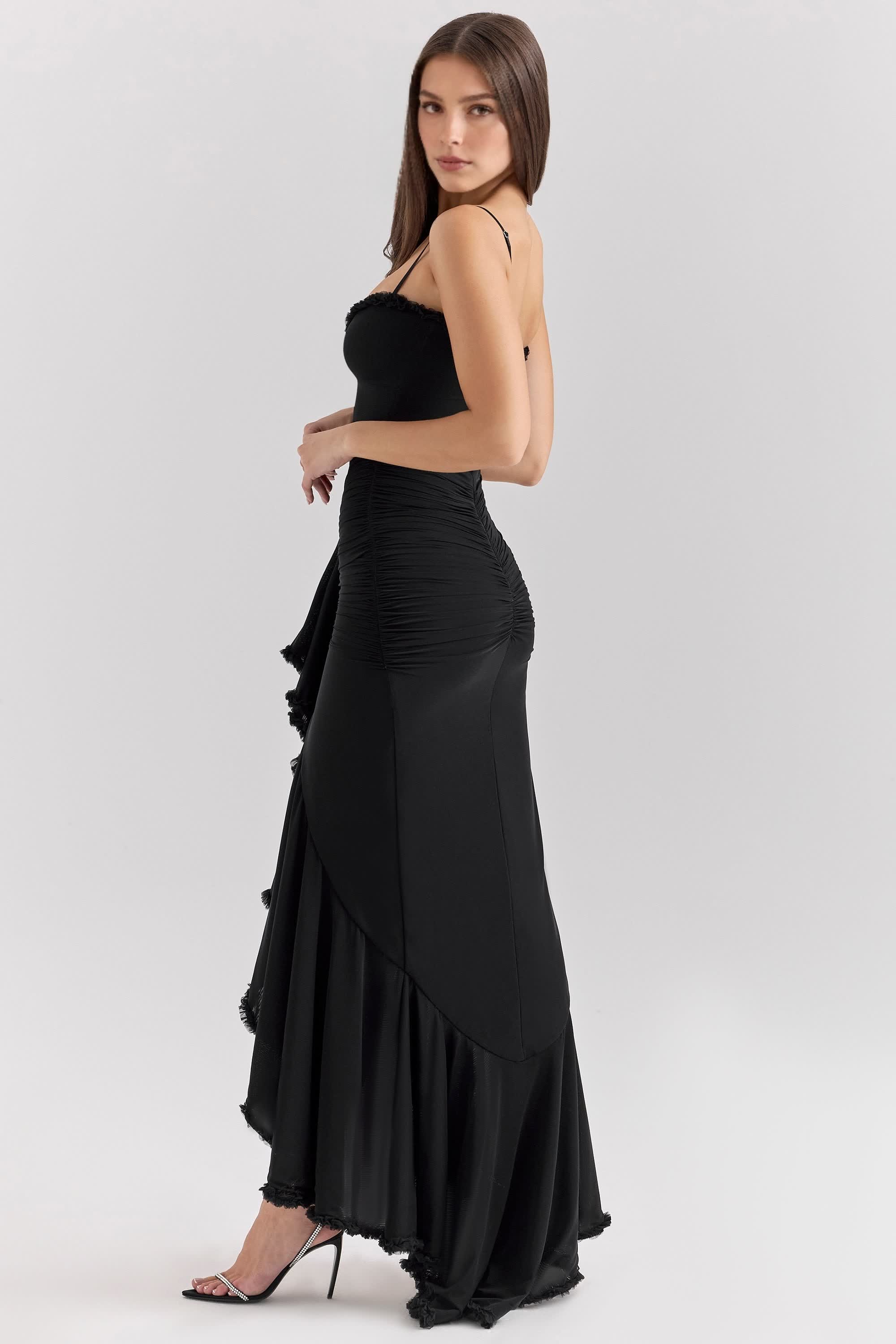 Celiné Maxi Dress - Black
