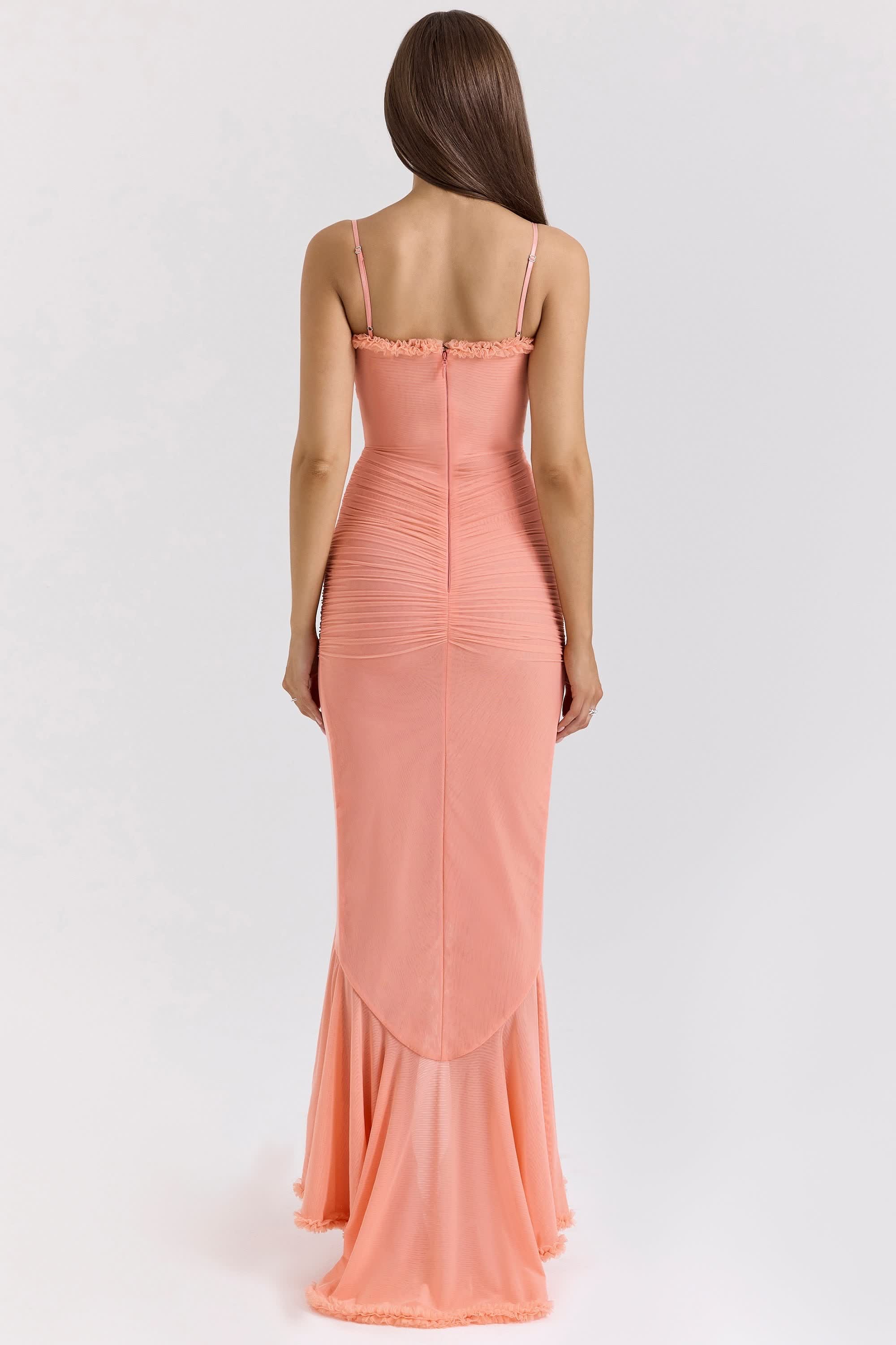 Celiné Maxi Dress - Peach