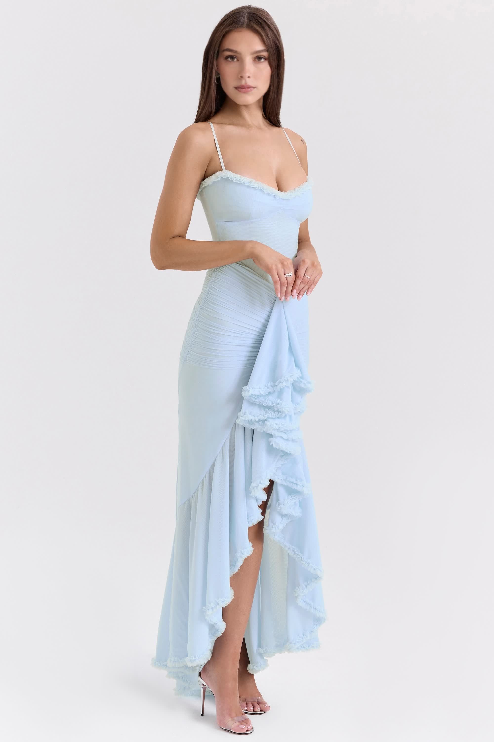 Celiné Maxi Dress - ice blue