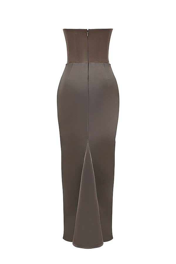 ASTORIA™ MAXI DRESS - SMOKE