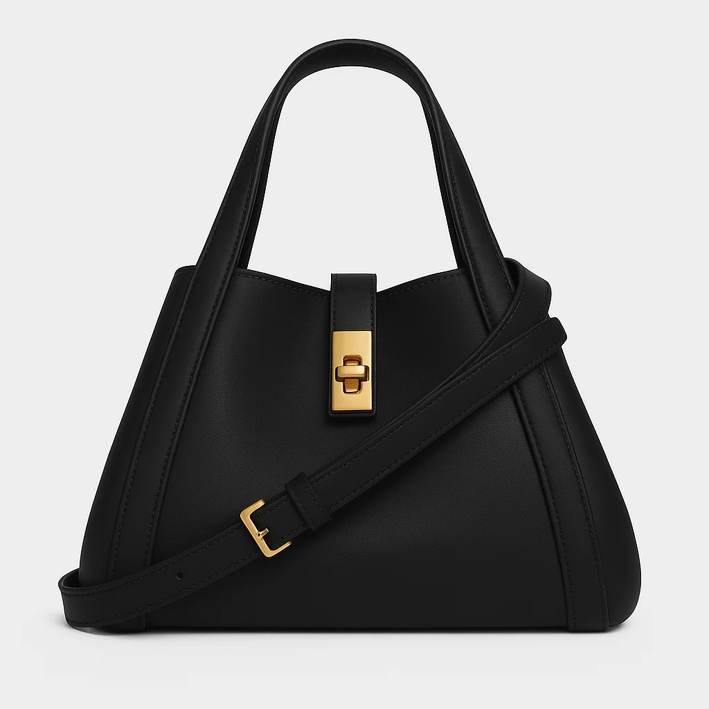 Sac Lumière™ – Elegant Sage Leather Bucket Bag