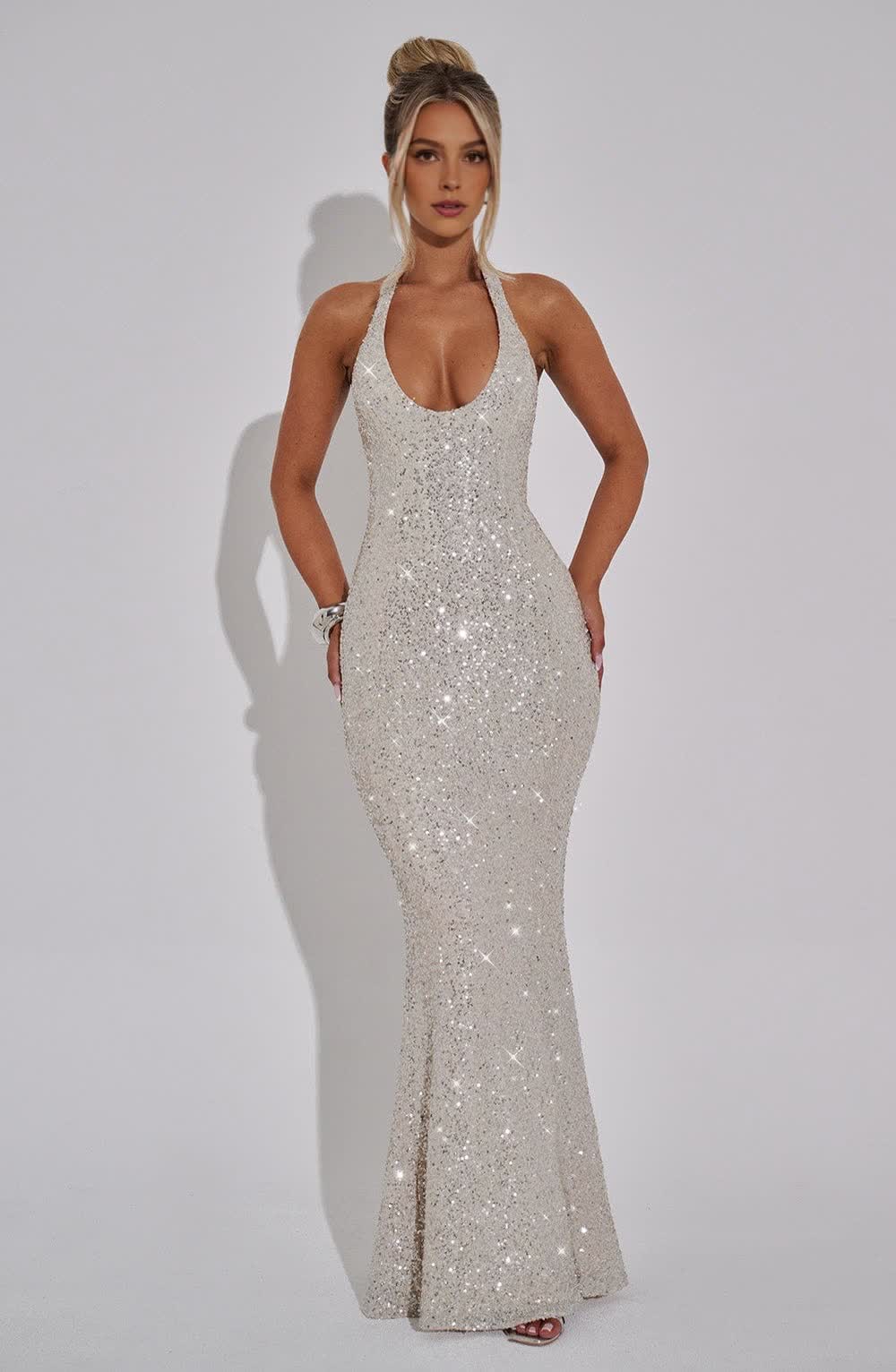 Seraphine™ Maxi Dress - Champagne