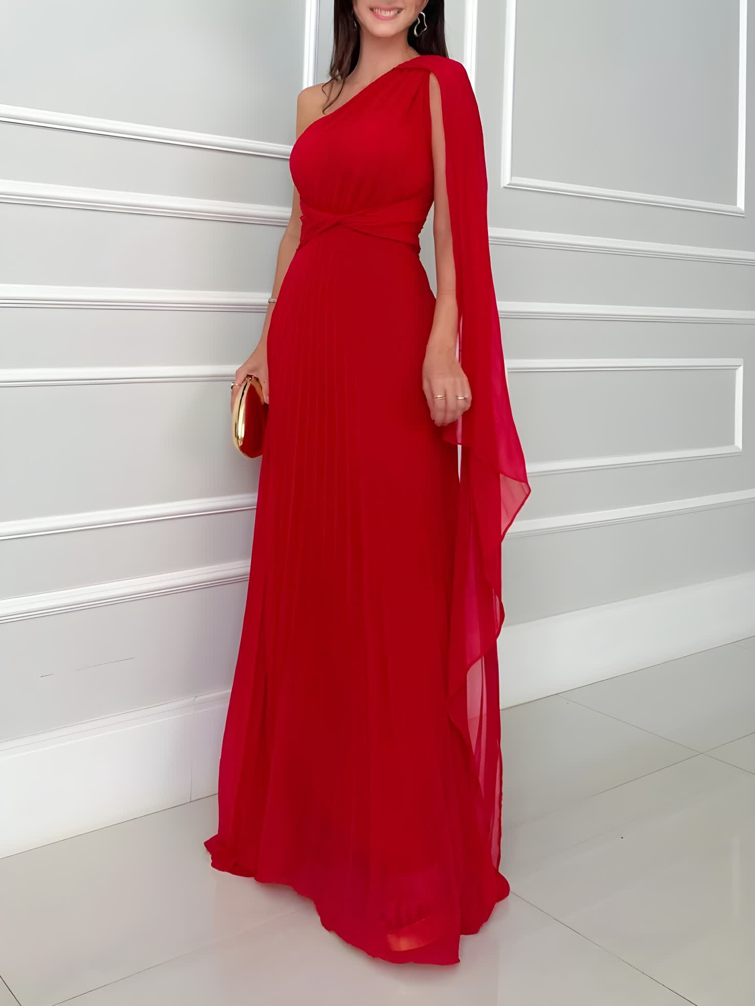 Soirte™ Off-Shoulder Maxi Dress